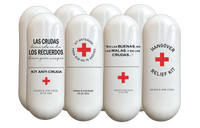 kit anti cruda kit pormocional estuche plastico sublimable